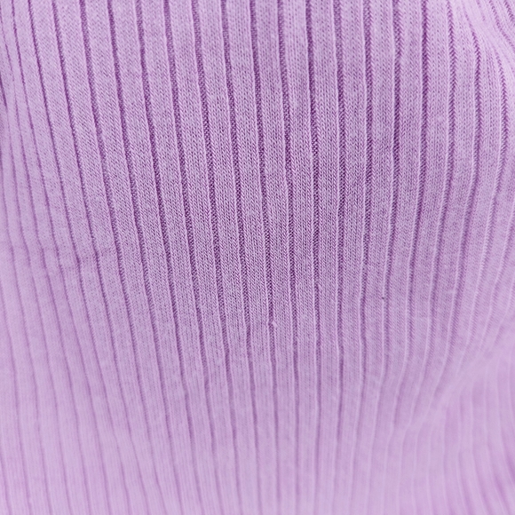 bp One-Shoulder Rib Tank Top cropped - Picture 3 of 10